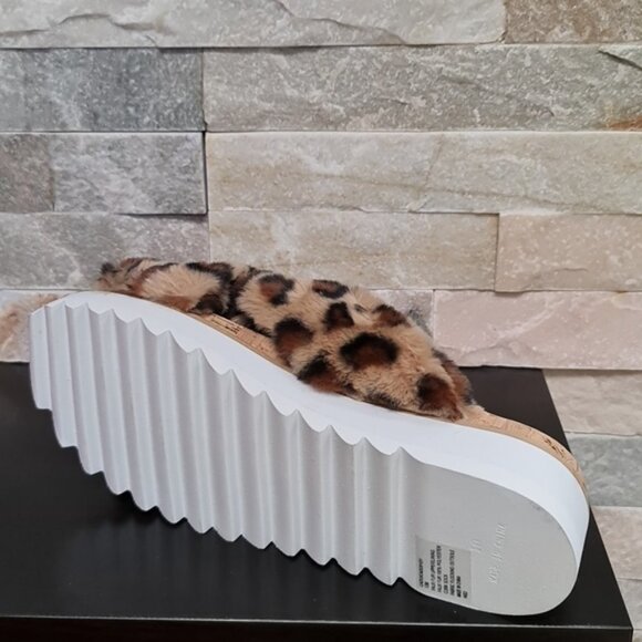 STEVEN NEW YORK Cado Faux Fur Sandal - Picture 6 of 7